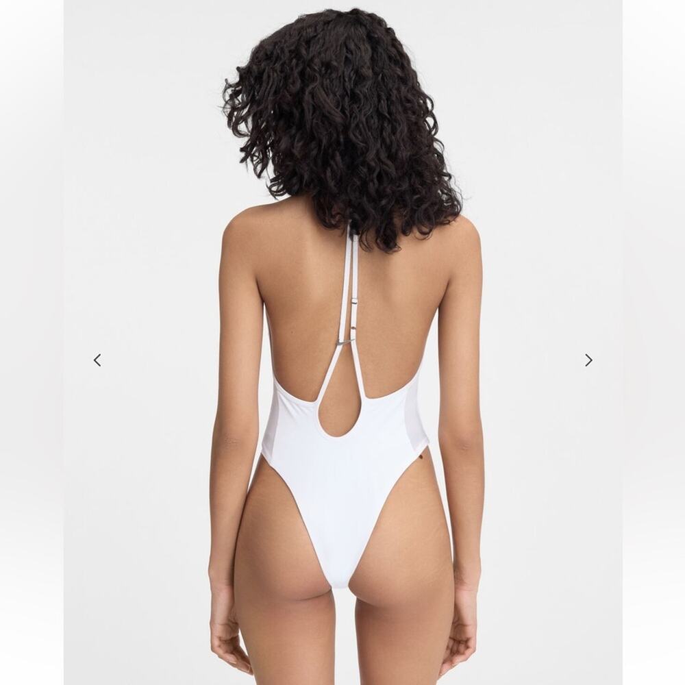 The JACQUEMUS+NIKE One-piece swimsuit collaboration Size M MSRP $120 - Picture 2 of 5